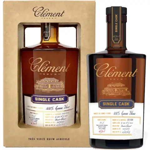 Clément Single Cask 100% Canne Bleue 2001