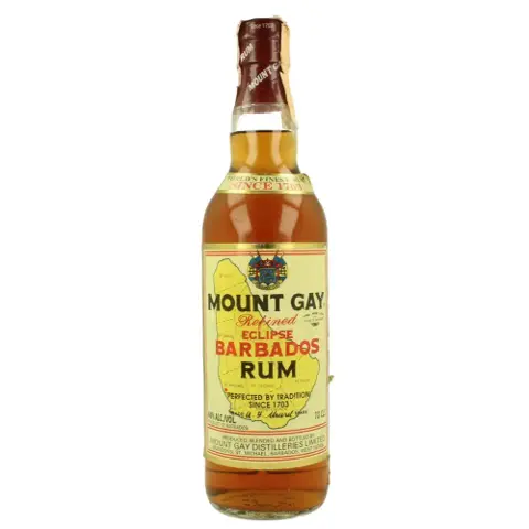 Mount Gay Refined Eclipse Barbados Rum 90's
