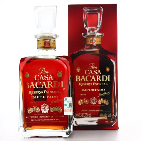 Bacardi Casa Bacardi Reserva Especial Importado 2002