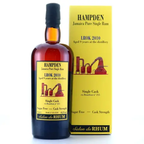 Habitation Velier Hampden Single Cask Salon du Rhum LROK 2010