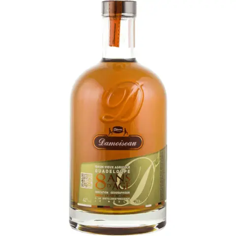Damoiseau Rhum Vieux Agricole Guadeloupe 8 Ans d‘Age
