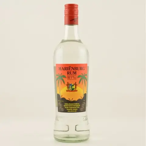Suriname Alcoholic Beverage Marienburg White Overproof