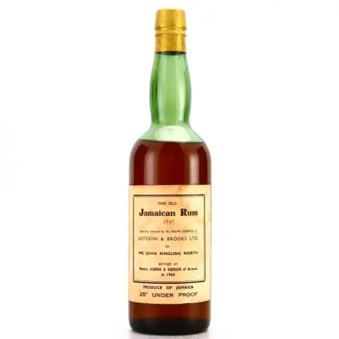 Justerini & Brooks Ltd. Jamaica Rum 1945