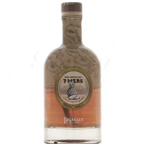 Bigallet Rhum arrangé des 7 mers Ananas Vanille