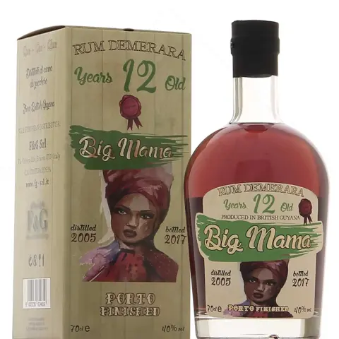 Big Mama Rum Demerara Porto Finished 2005