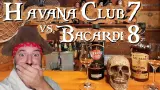 Bacardi 8 Años Reserva Superior 70cl bottle — Video-Review ansehen (Rumperium: Havana Club 7 Jahre vs. Bacardi 8 Jahre - welcher Rum ist besser?)