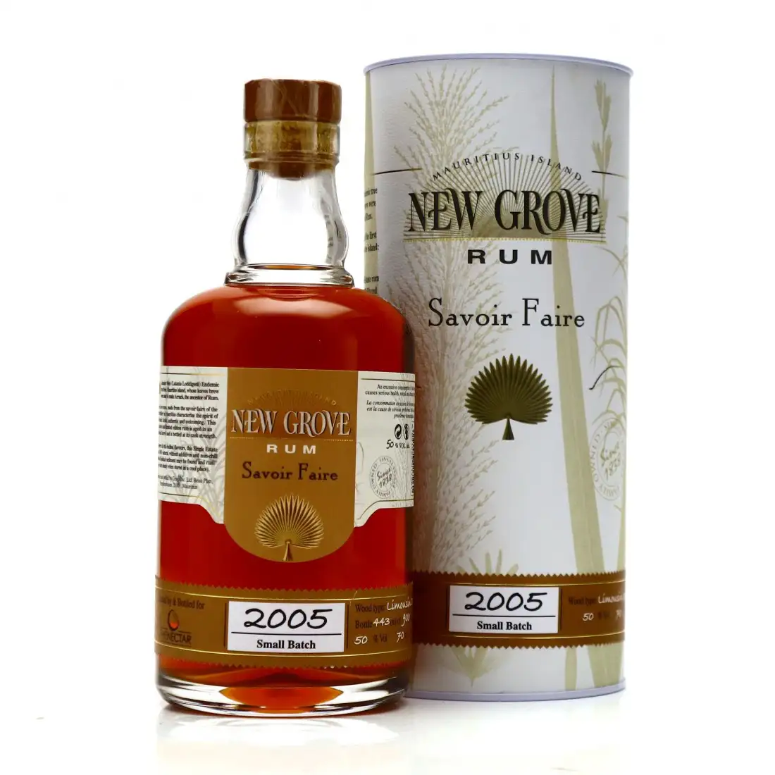 Bottle of The Nectar Grays New Grove Savoir Faire - Small Batch 2005
