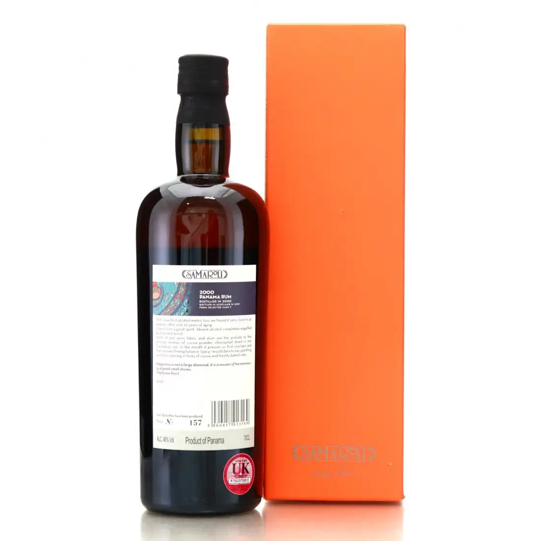 High resolution image of Samaroli Panama 2000