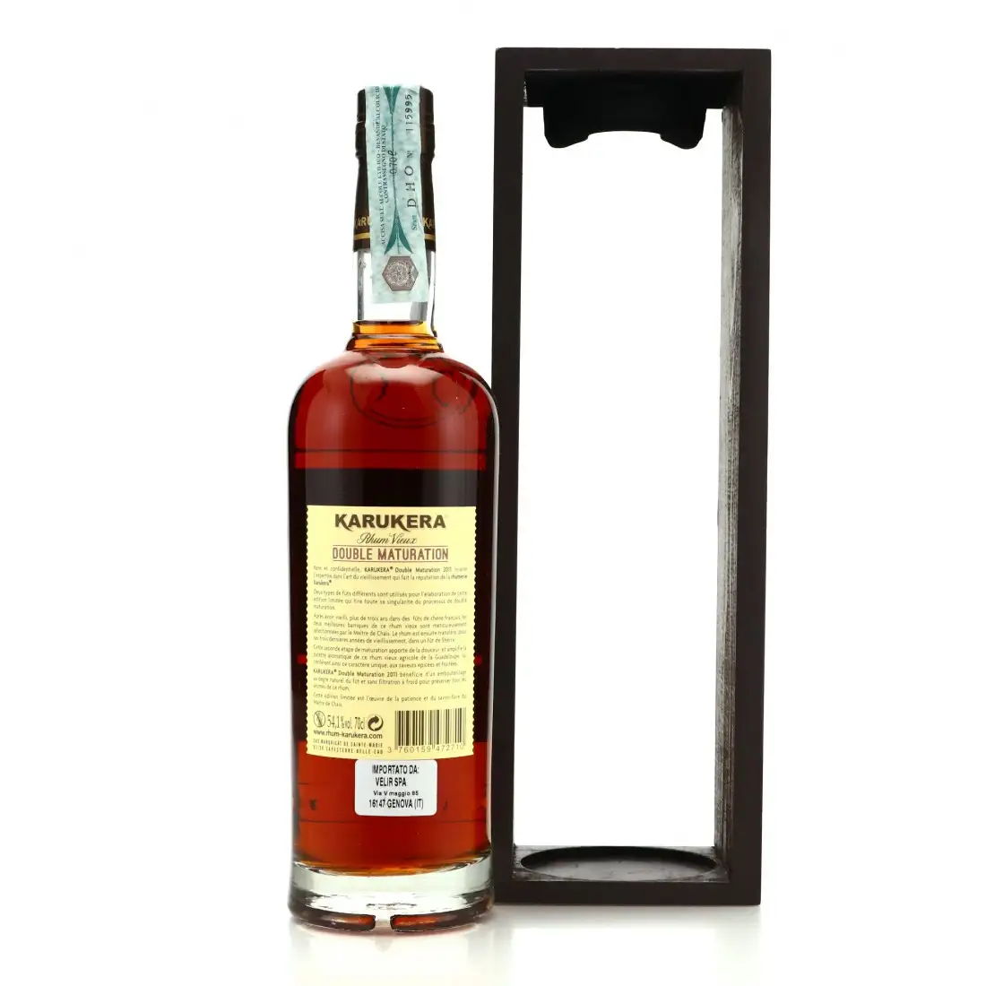 Hochauflösendes Bild von Karukera Double Maturation (Cognac &amp; Sherry) 2011
