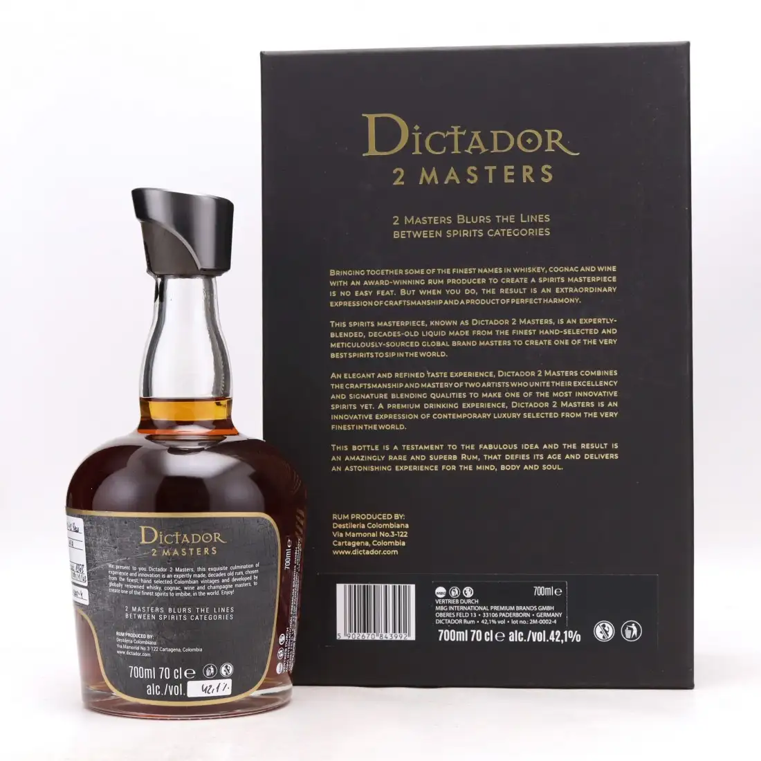 High resolution image of Dictador 2 Master 1975-1977 (Hardy Cognac)