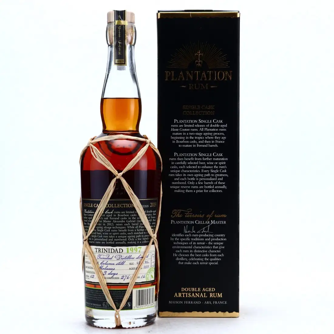 High resolution image of Plantation Single Cask (Pinot Wine &amp; Spirits) 1997