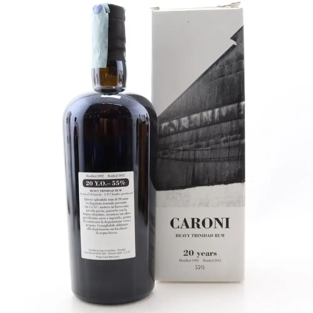 Image haute résolution de Velier Caroni Heavy Trinidad Rum HTR 1992