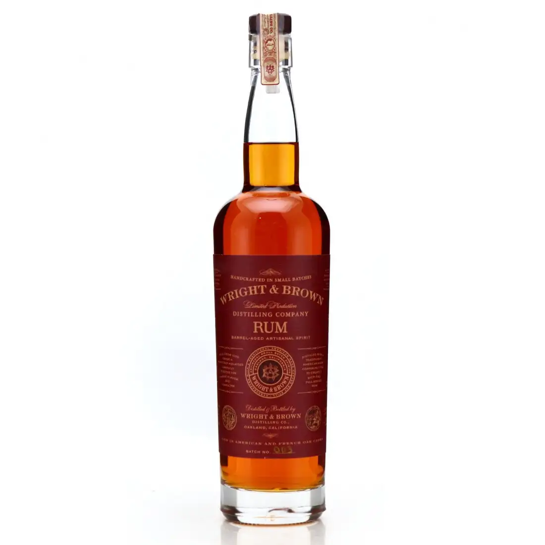 Bottle of Wright & Brown 3 Year Old