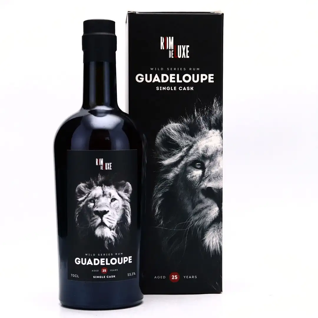 Bottle of Romdeluxe Bellevue Wild Series Rum Guadeloupe No. 5 1995