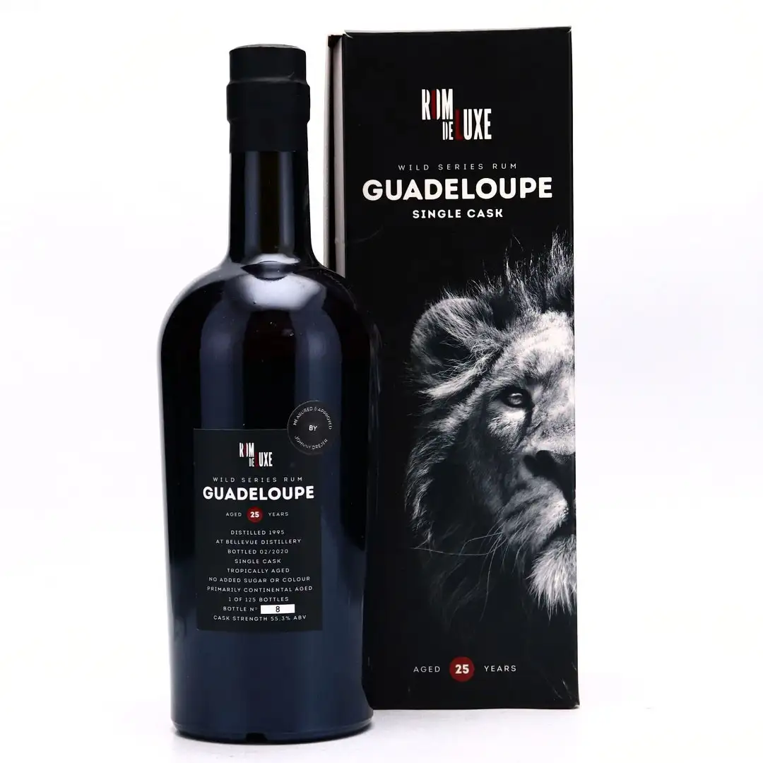 Image haute résolution de Romdeluxe Bellevue Wild Series Rum Guadeloupe No. 5 1995