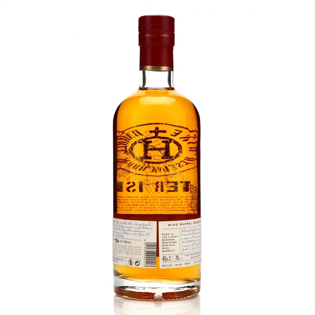 Hochauflösendes Bild von The Haciendas Rhum Company Sister Isles Dark PX Rhum