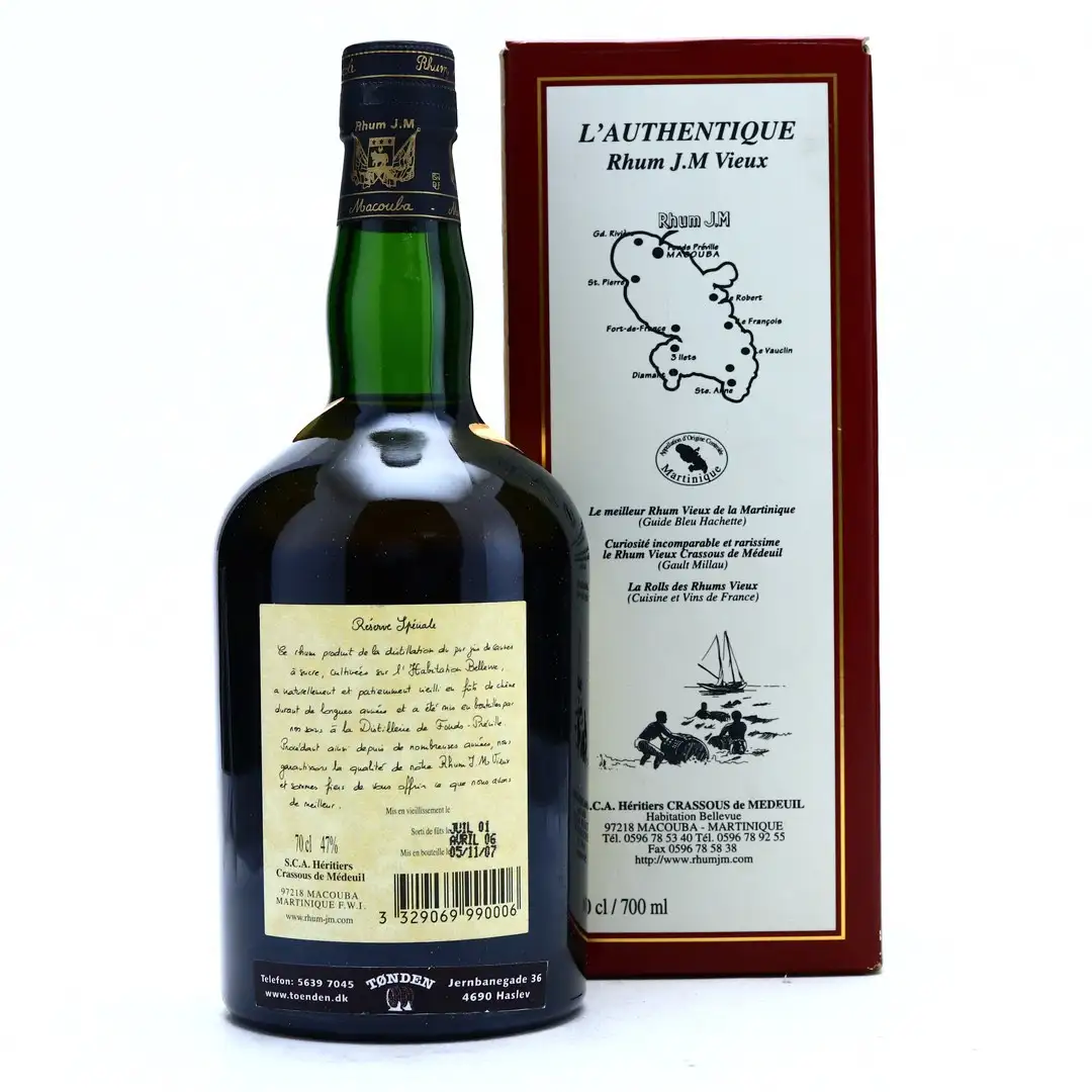 Hochauflösendes Bild von Rhum J.M Reserve Speciale