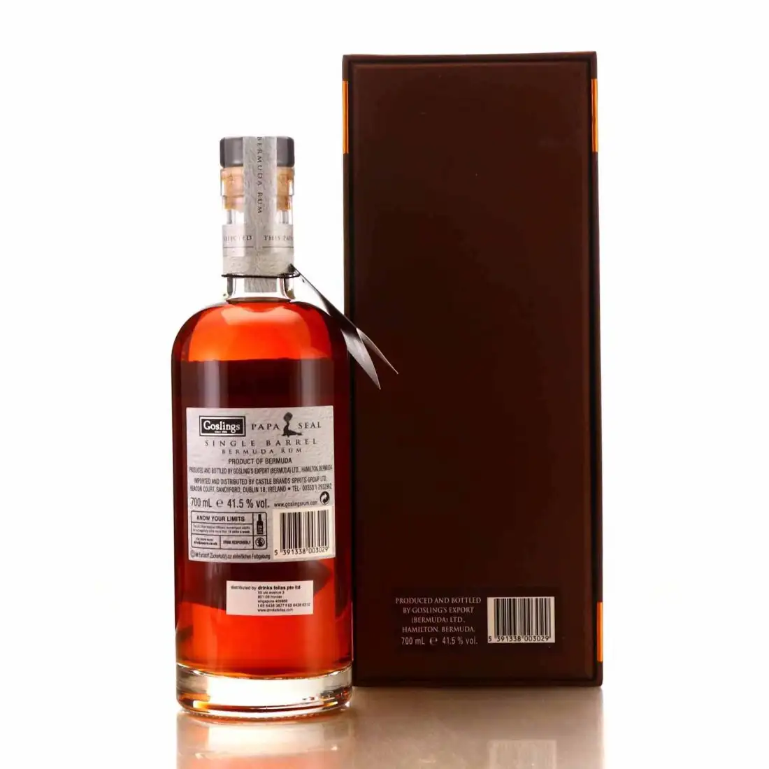 Image haute résolution de Goslings Papa Seal Single Barrel