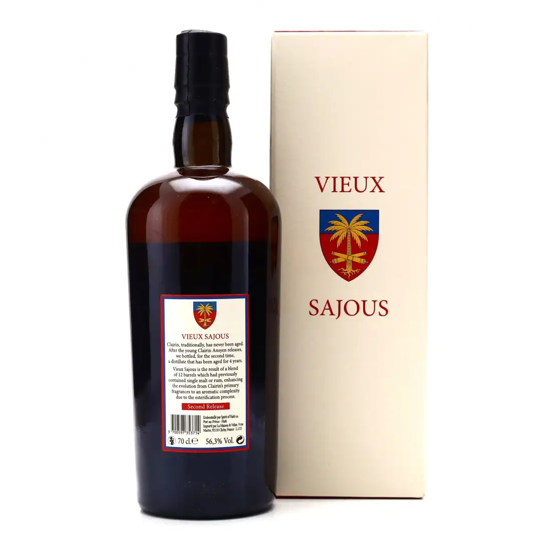 Image haute résolution de Velier Chelo Clairin Vieux Sajous - Second Release 2017