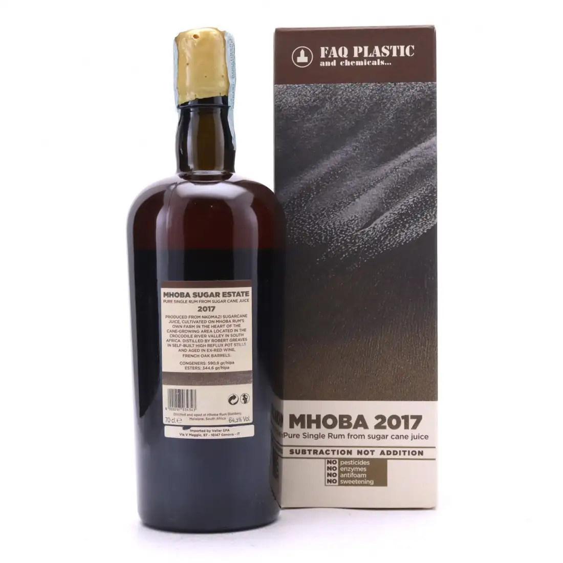 High resolution image of Velier MHOBA FAQ Plastic 2017