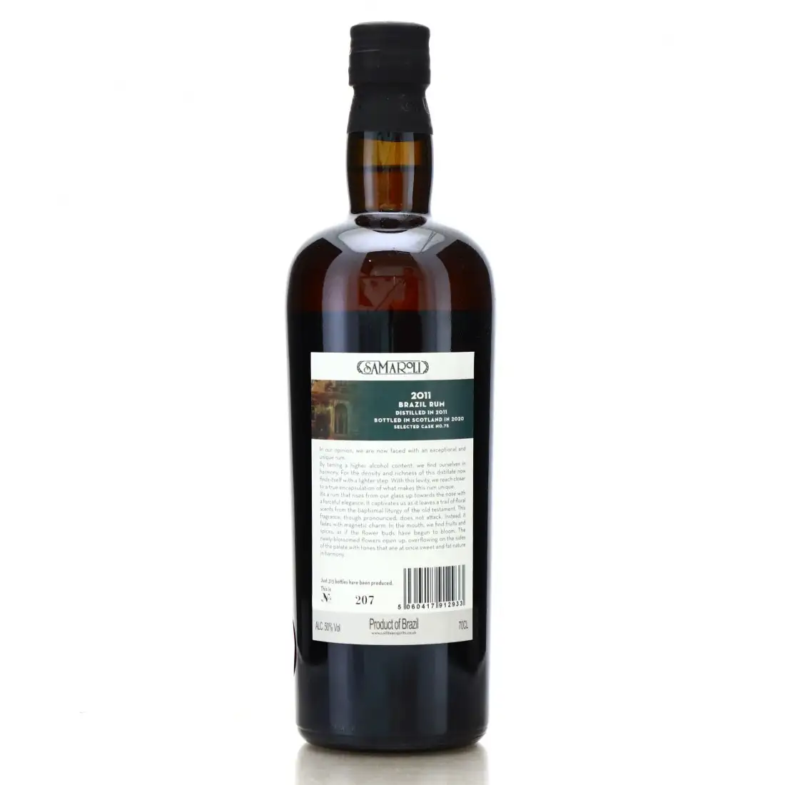 High resolution image of Samaroli Brazil Rum 2011
