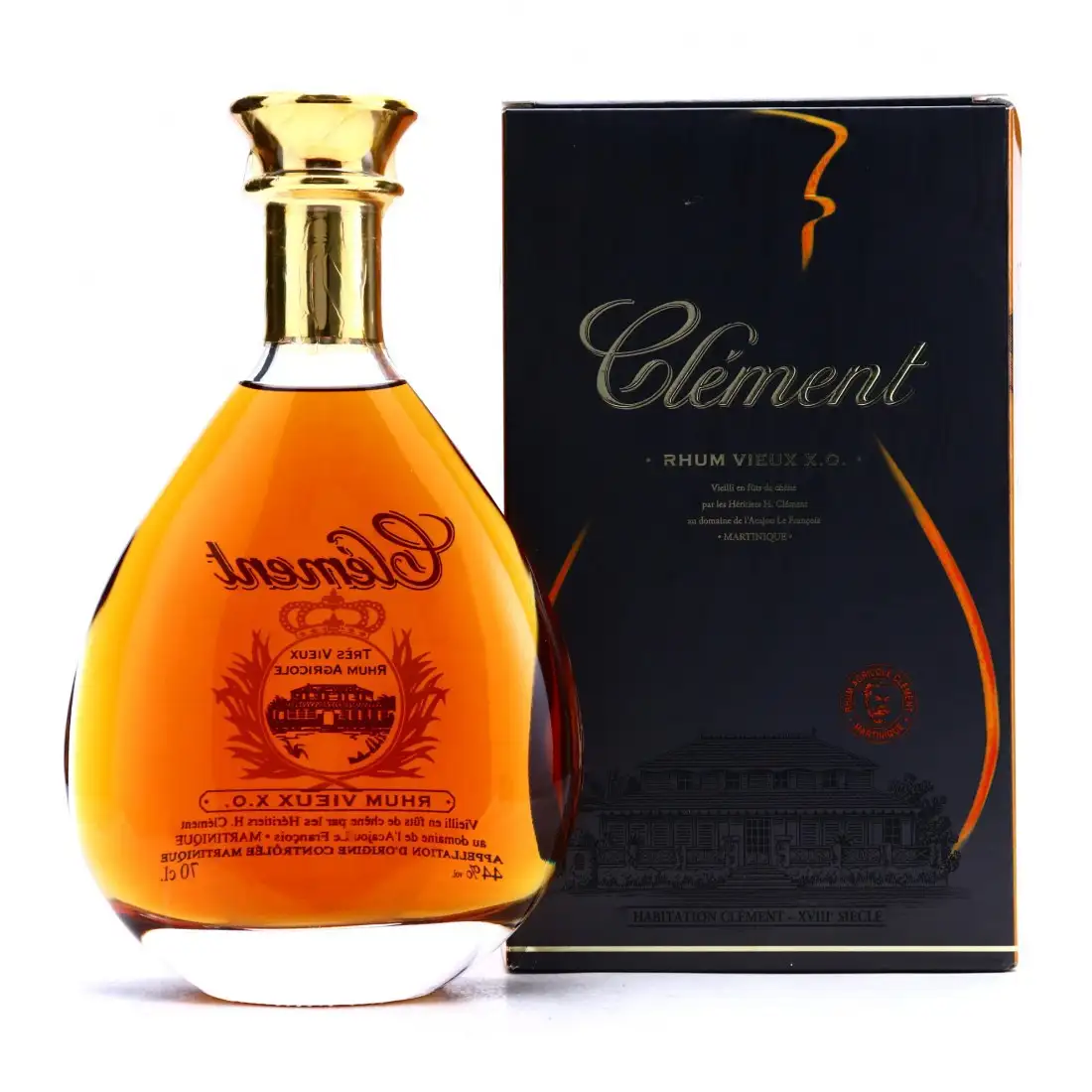 High resolution image of Clément Très Vieux Rhum Agricole XO