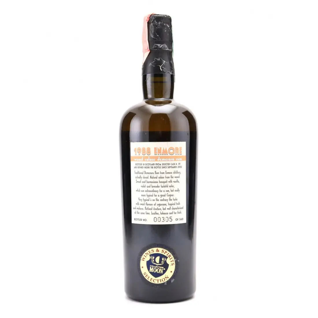 High resolution image of Samaroli Enmore Wood Colour Demerara Rum 1988