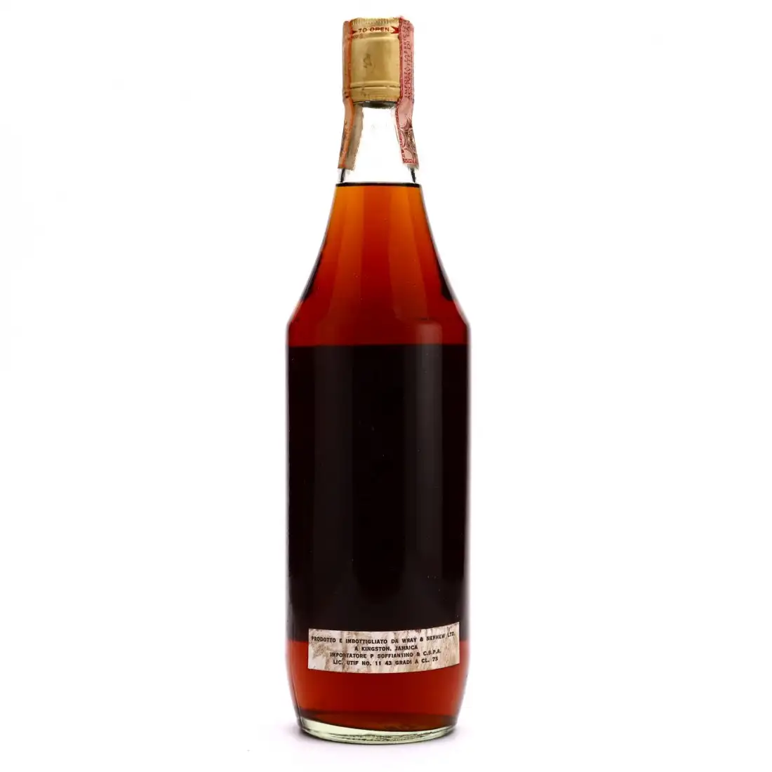 High resolution image of J. Wray &amp; Nephew LTD. Special Reserve Finest Jamaica Rum 1960s