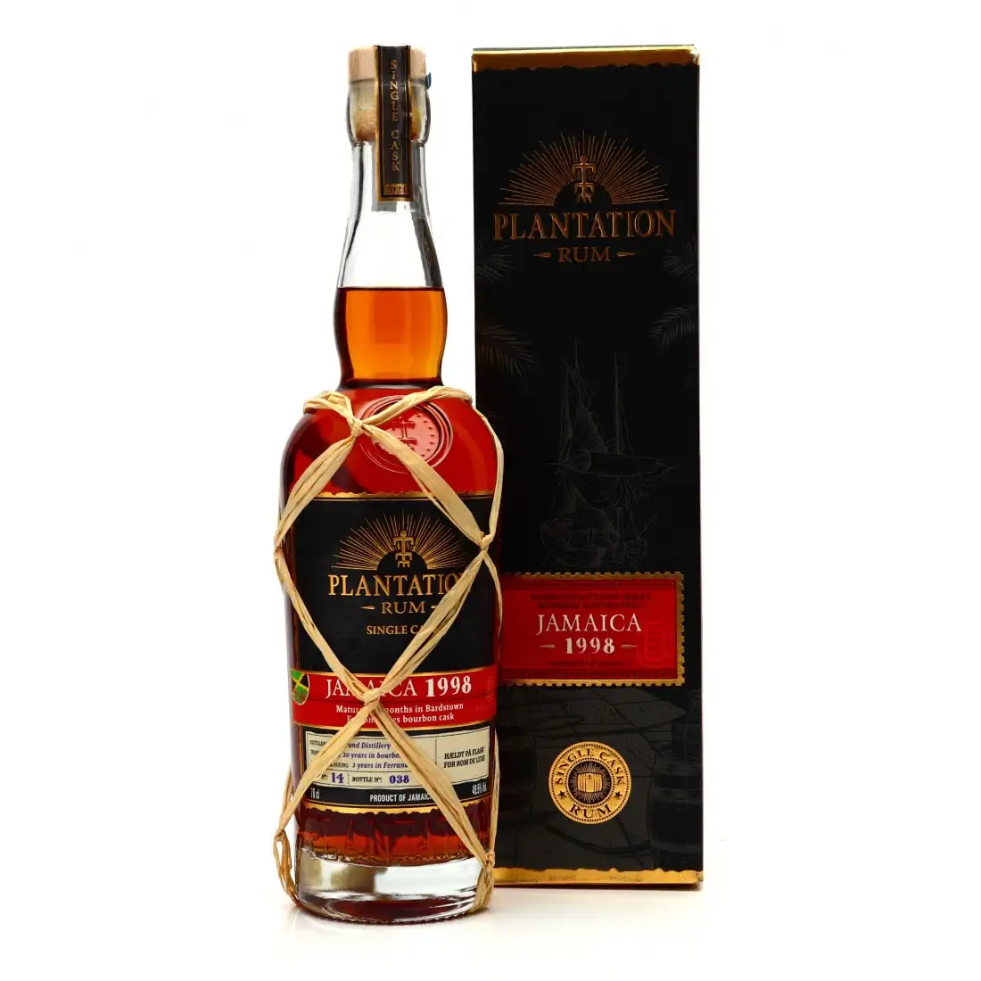 Bottle of Long Pond Plantation Bardstown Fusion Series Bourbon Cask (Romdeluxe) 1998