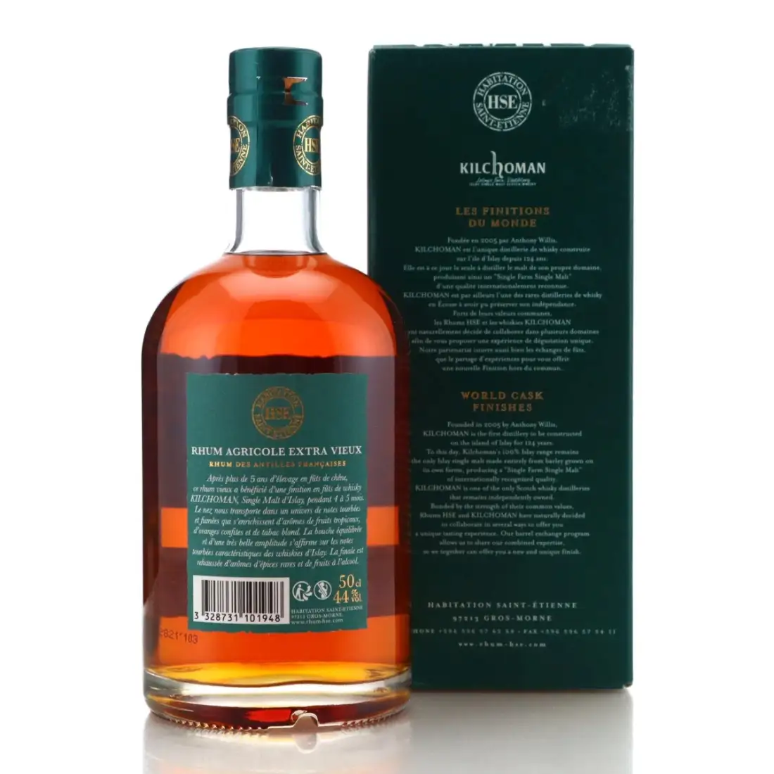 Image haute résolution de HSE Kilchoman Single Cask Finish 2014