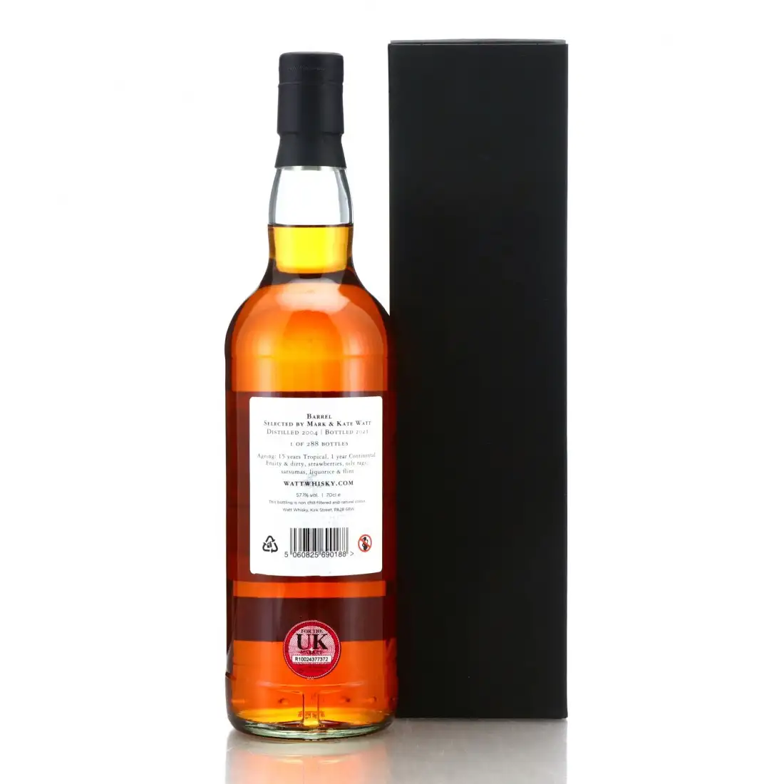 High resolution image of Watt Rum Clarendon Jamaican Rum 2004