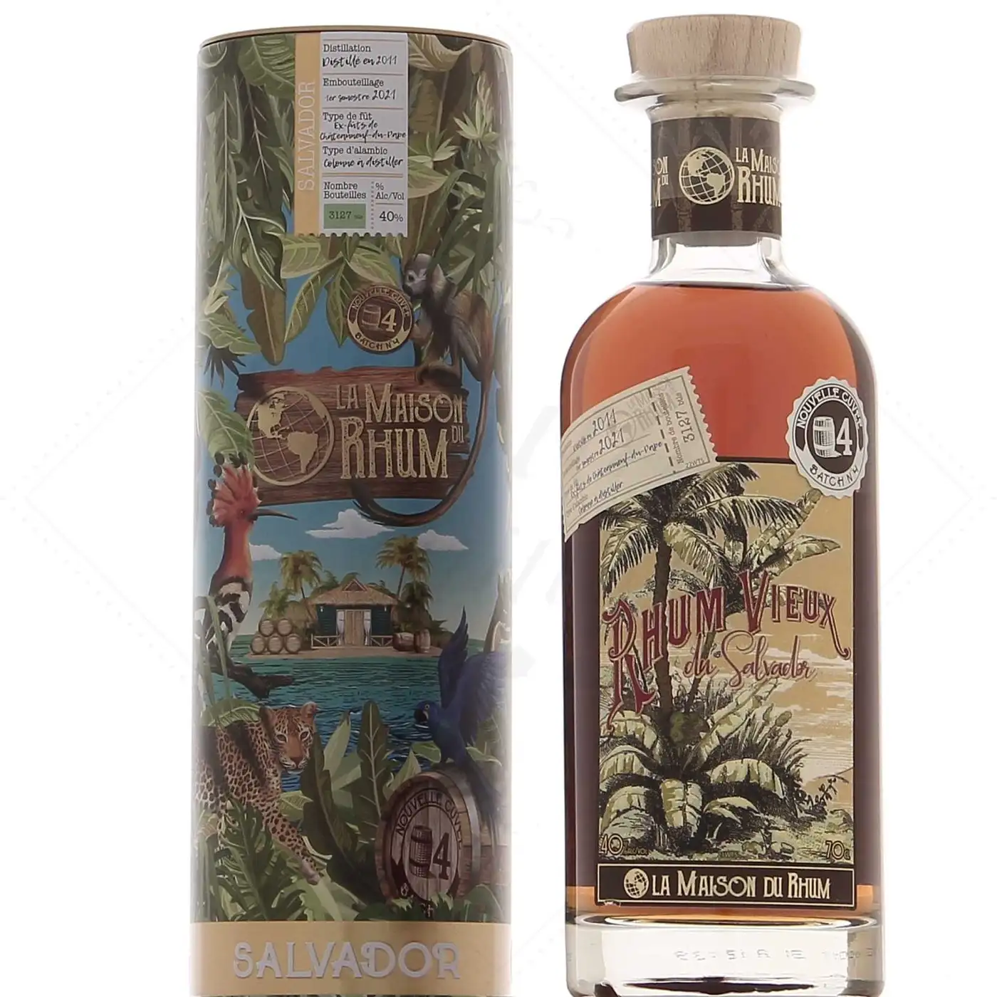 Bottle of Dugas La Maison du Rhum Salvador 2011