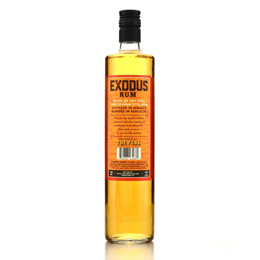 High resolution image of Exodus Rum Jamaica Blended Rum