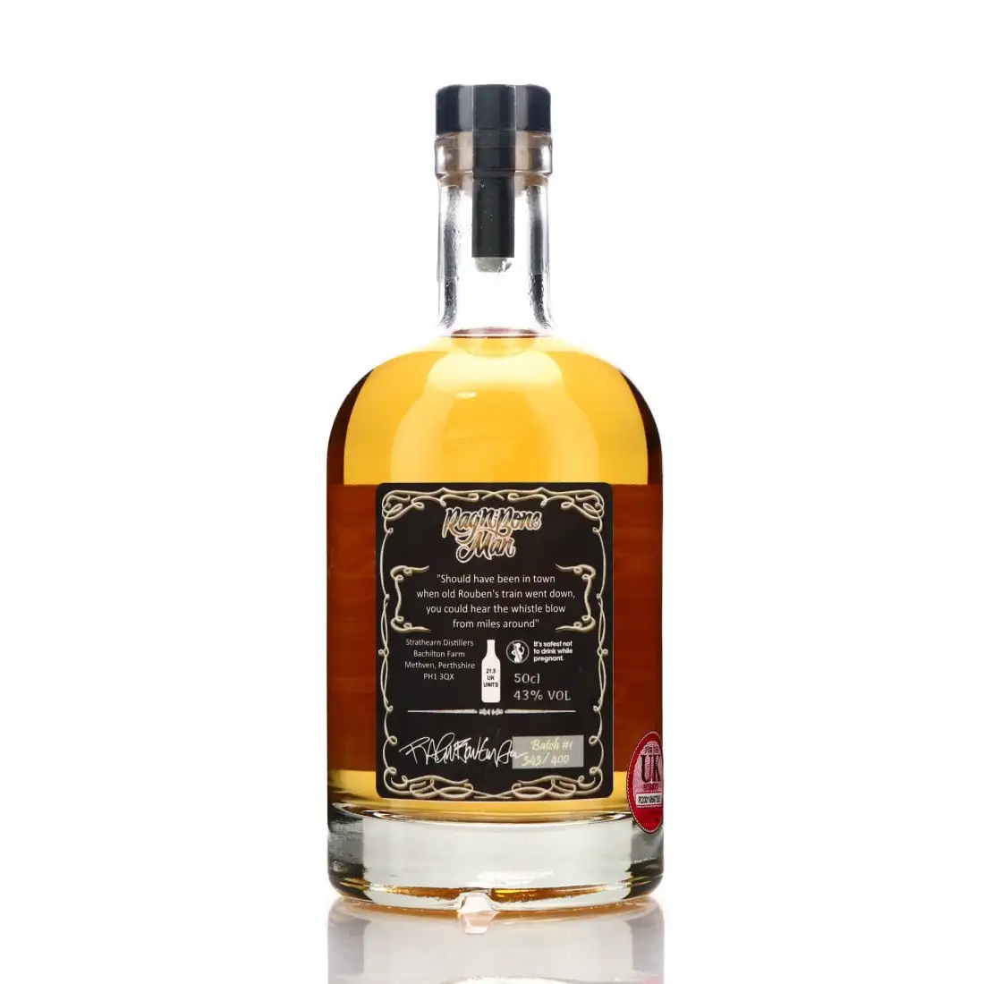 High resolution image of Rag n Bone Man Strathearn Rouben‘s Rum