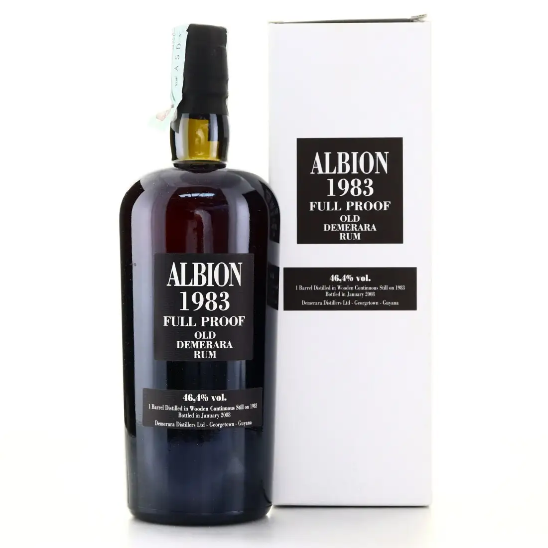 Bottle of Velier Albion AN 1983