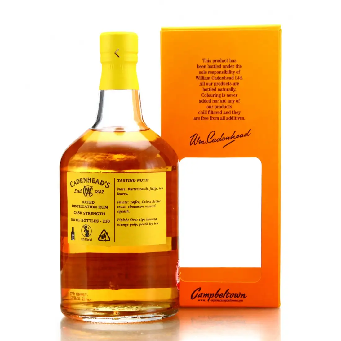 Hochauflösendes Bild von Cadenhead‘s Clarendon 2003