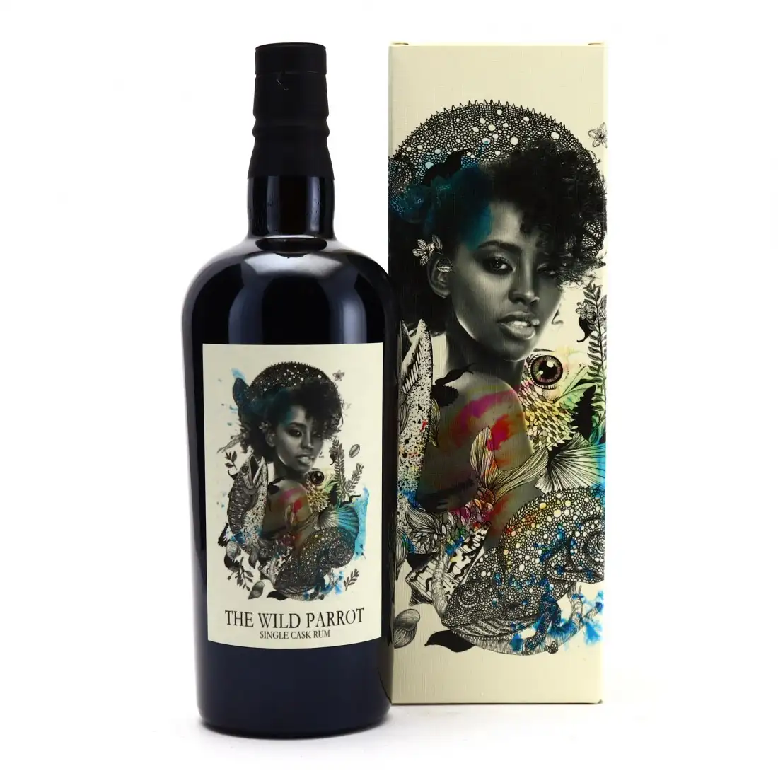 Image haute résolution de The Wild Parrot Enmore Sansibar Whisky 10th Anniversary 1994