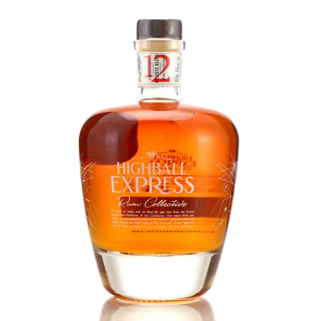 Bottle of Highball Express Rum Collective