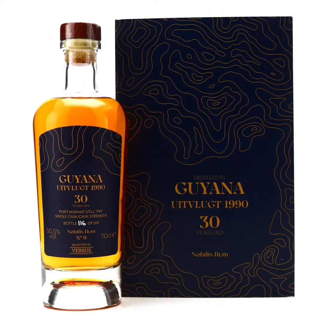 Bottle of Nobilis Uitvlugt (Port Mourant) No. 9 (Versus Wine) PM 1990