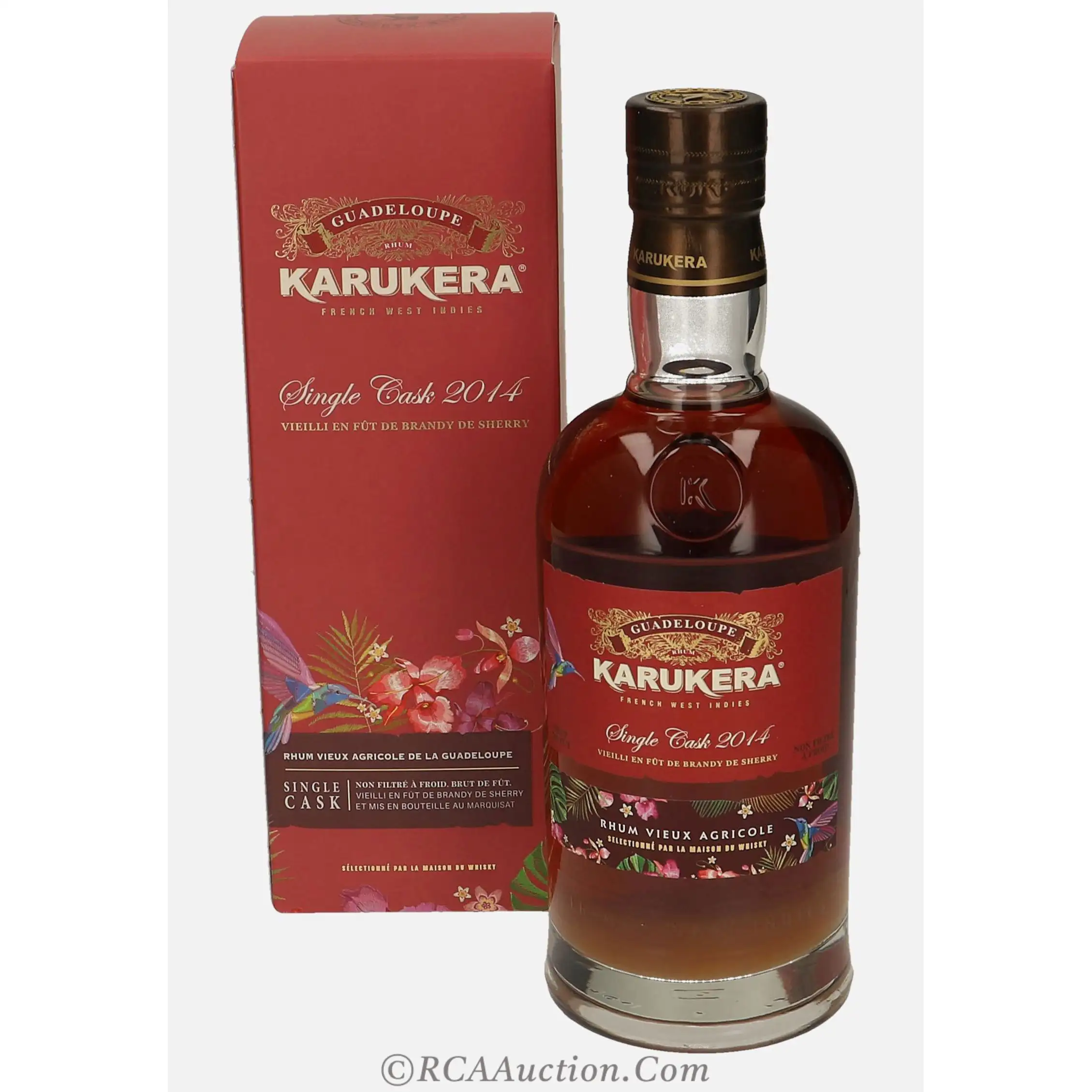 Bottle of Karukera Single Cask 2014