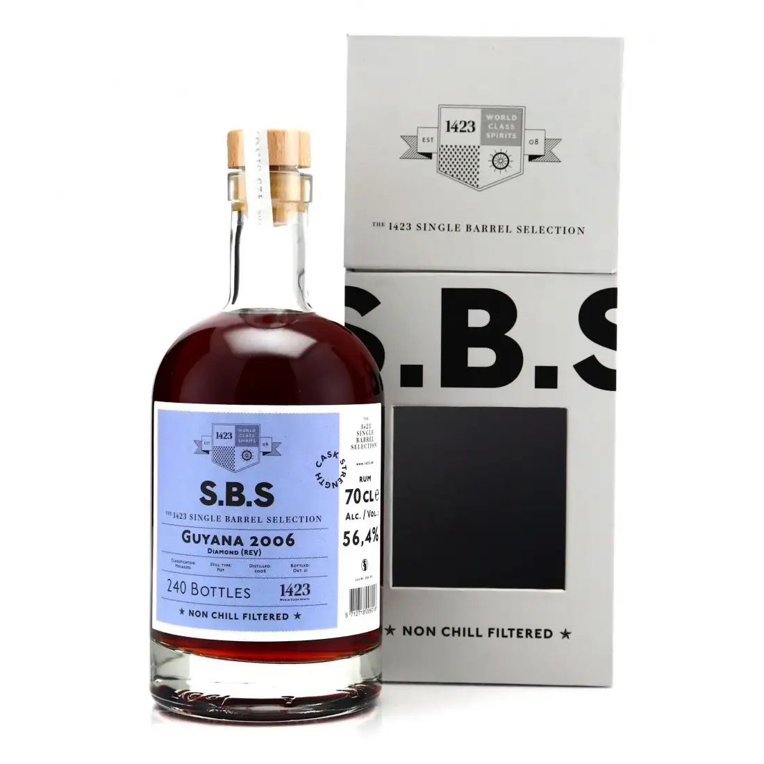 Bottle of Diamond S.B.S Guyana REV 2006