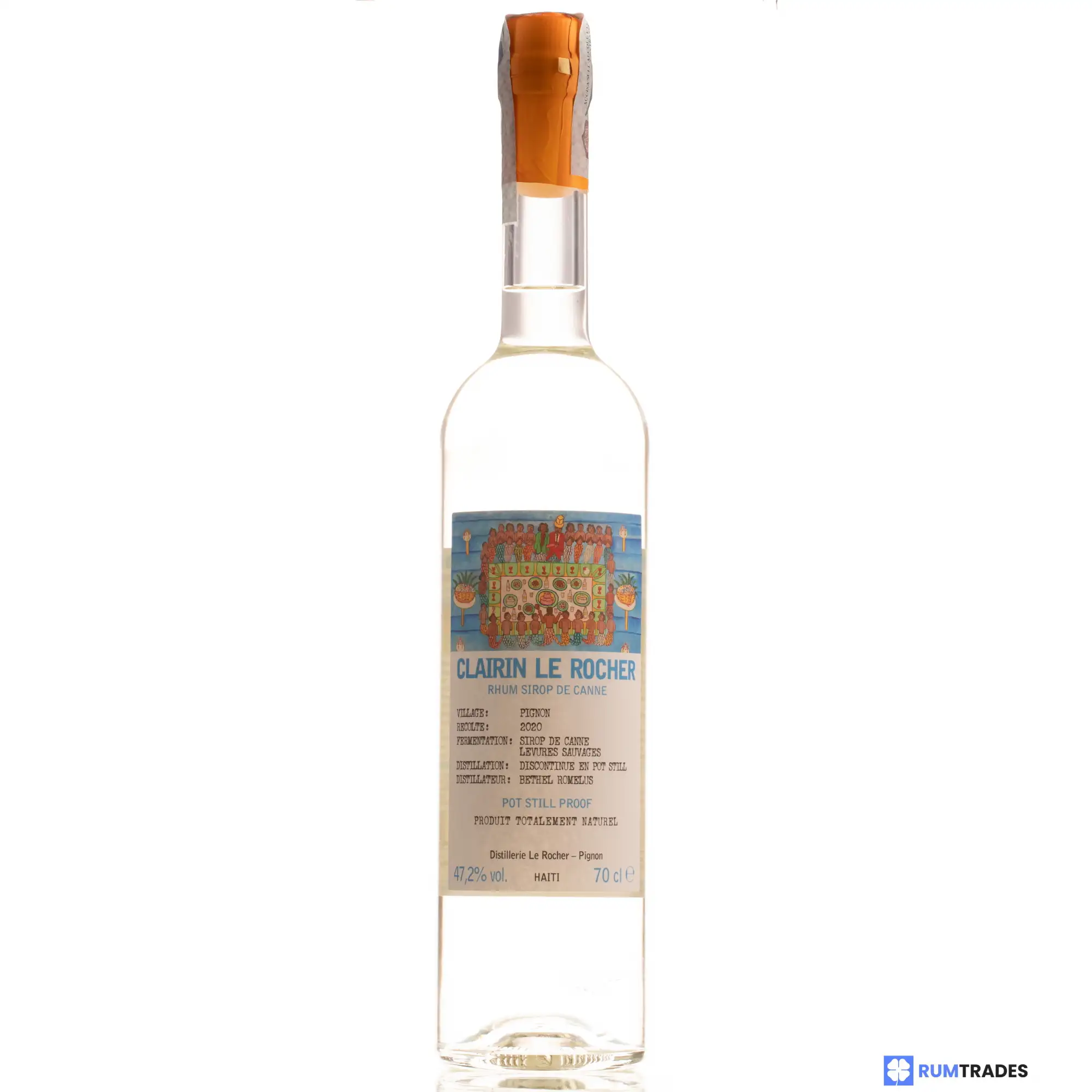 Image haute résolution de Velier Distillerie Bethel Romelus Clairin Le Rocher 2020