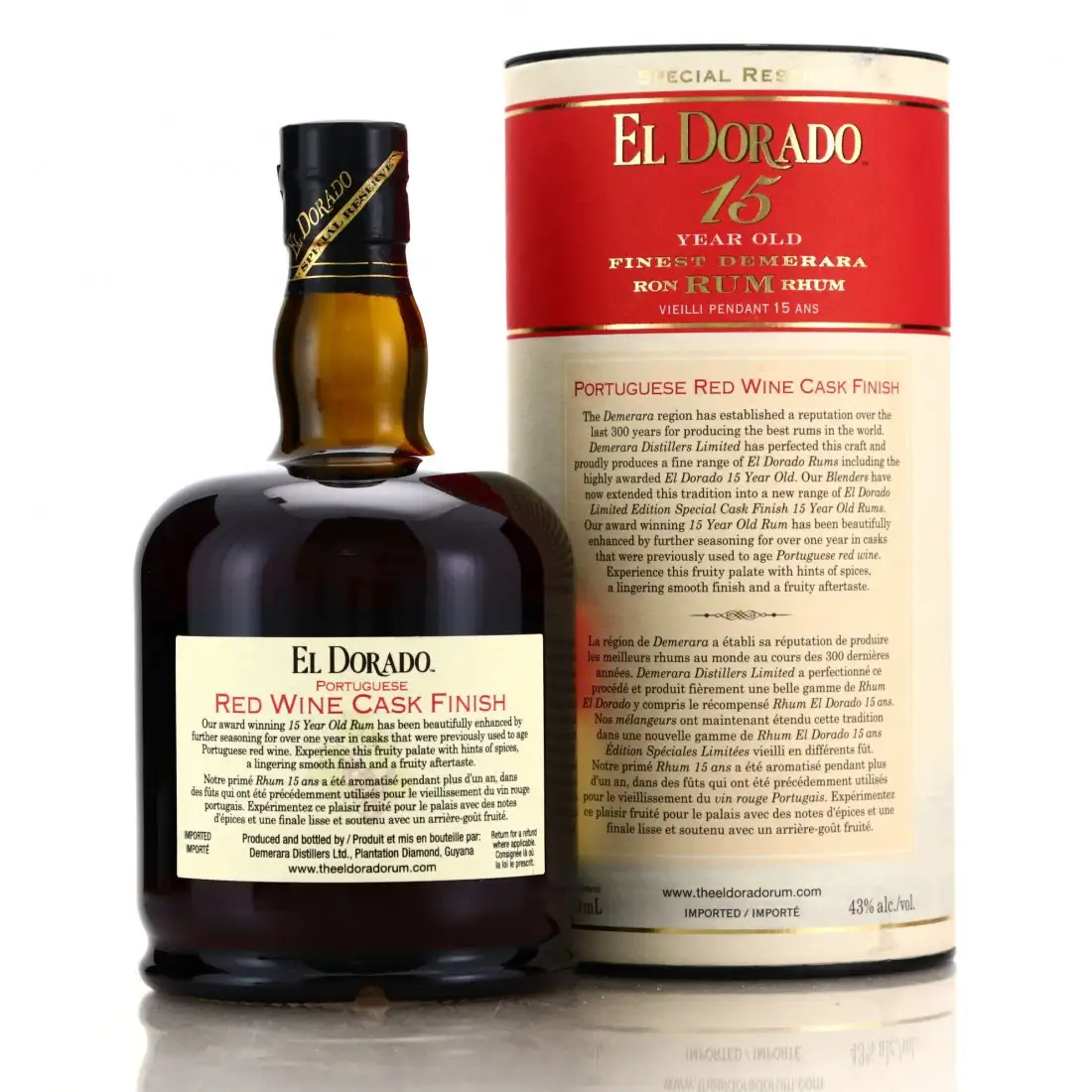 Image haute résolution de DDL El Dorado Red Wine Casks Finish