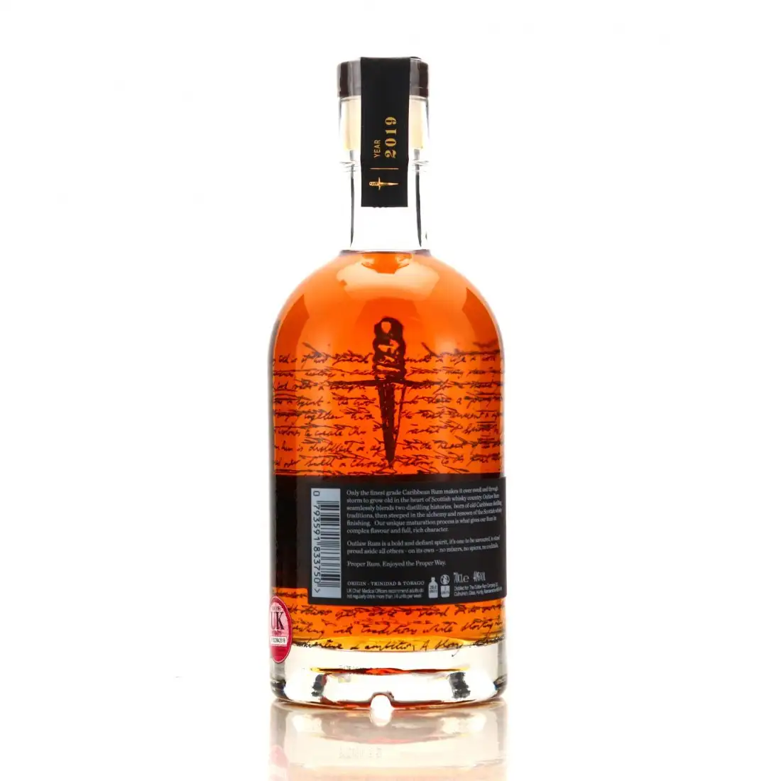 High resolution image of The Outlaw Rum Company Outlaw Rum 2019