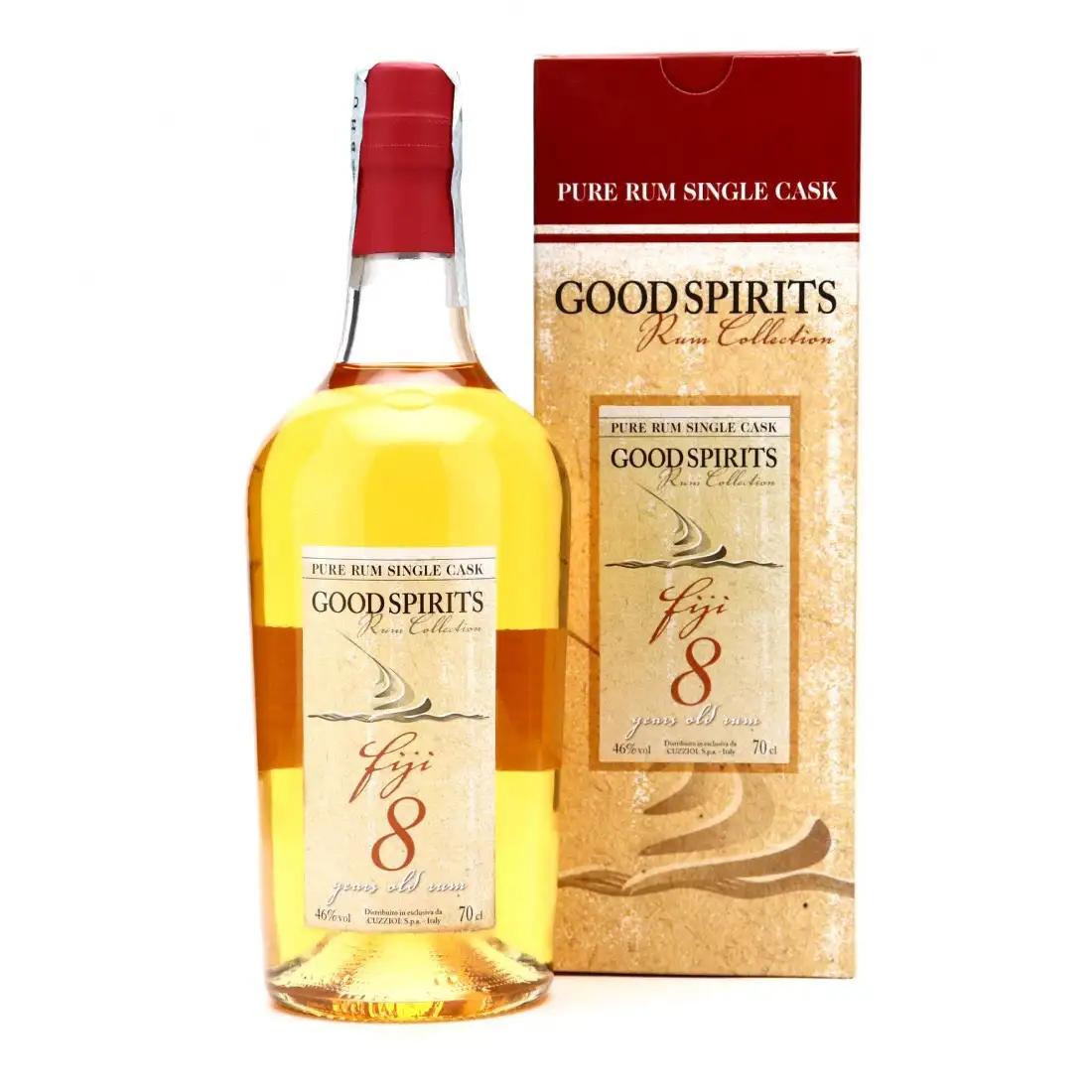 Bottle of Good Spirits South Pacific Fiji 2003