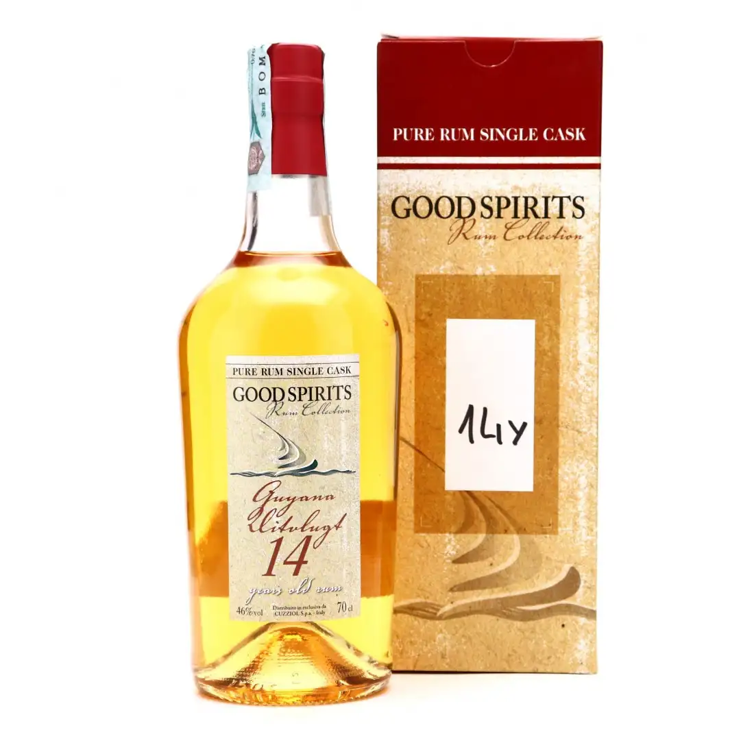 Bottle of Good Spirits Uitvlugt Guyana 1998
