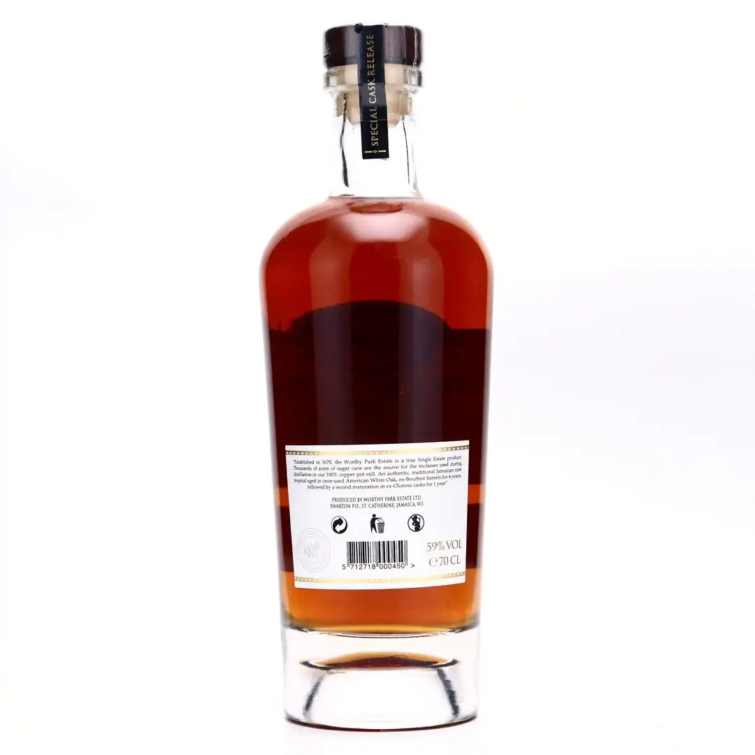 High resolution image of Worthy Park Special Cask Release #2 Oloroso 2012