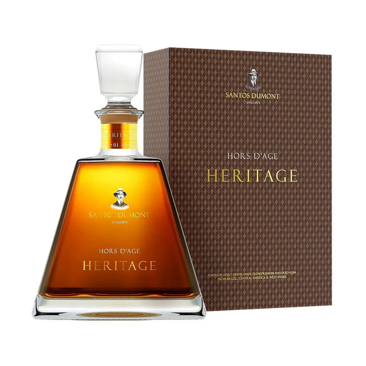 Bottle of Santos Dumont LLC Santos Dumont Heritage Hors d'Age