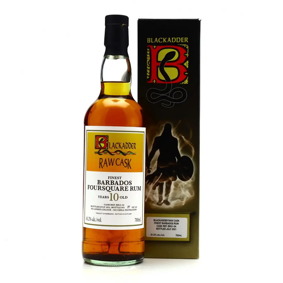 Bottle of Blackadder Foursquare Finest Barbados Foursquare Rum 2011