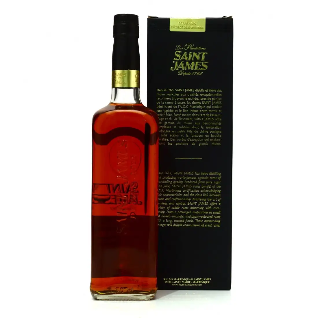 Hochauflösendes Bild von Saint James Single Cask 1997